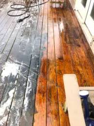 View concrete pressure washing project in Richmond